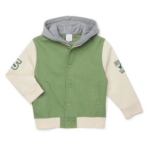 Dinosaur Long Sleeve Bomber Jacket